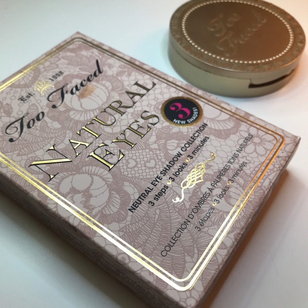 Too Faced bundle: natural eyes, chocolate soleil